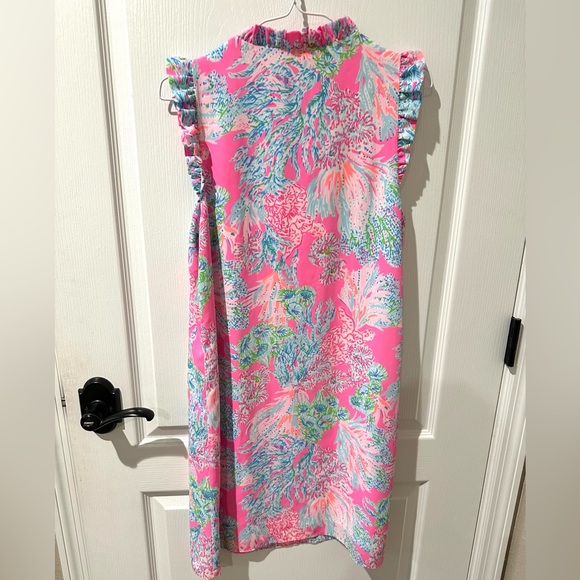 Lilly Pulitzer Prosecco Pink Cally Soft Shift Dress - Picture 10 of 11